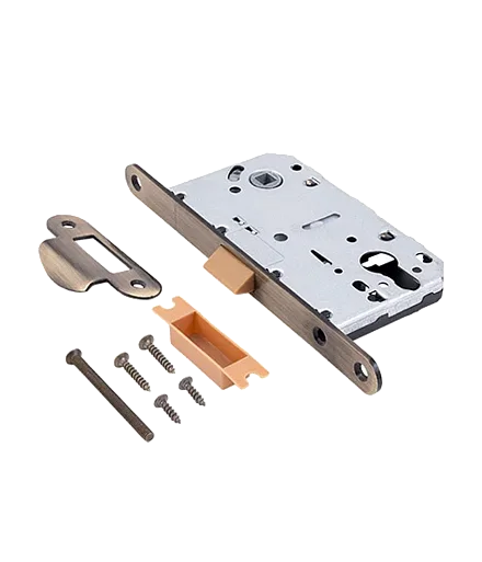 Замки Замок CODE DECO 5300P CYL AB бронза под цилиндр пластиковый язычок 